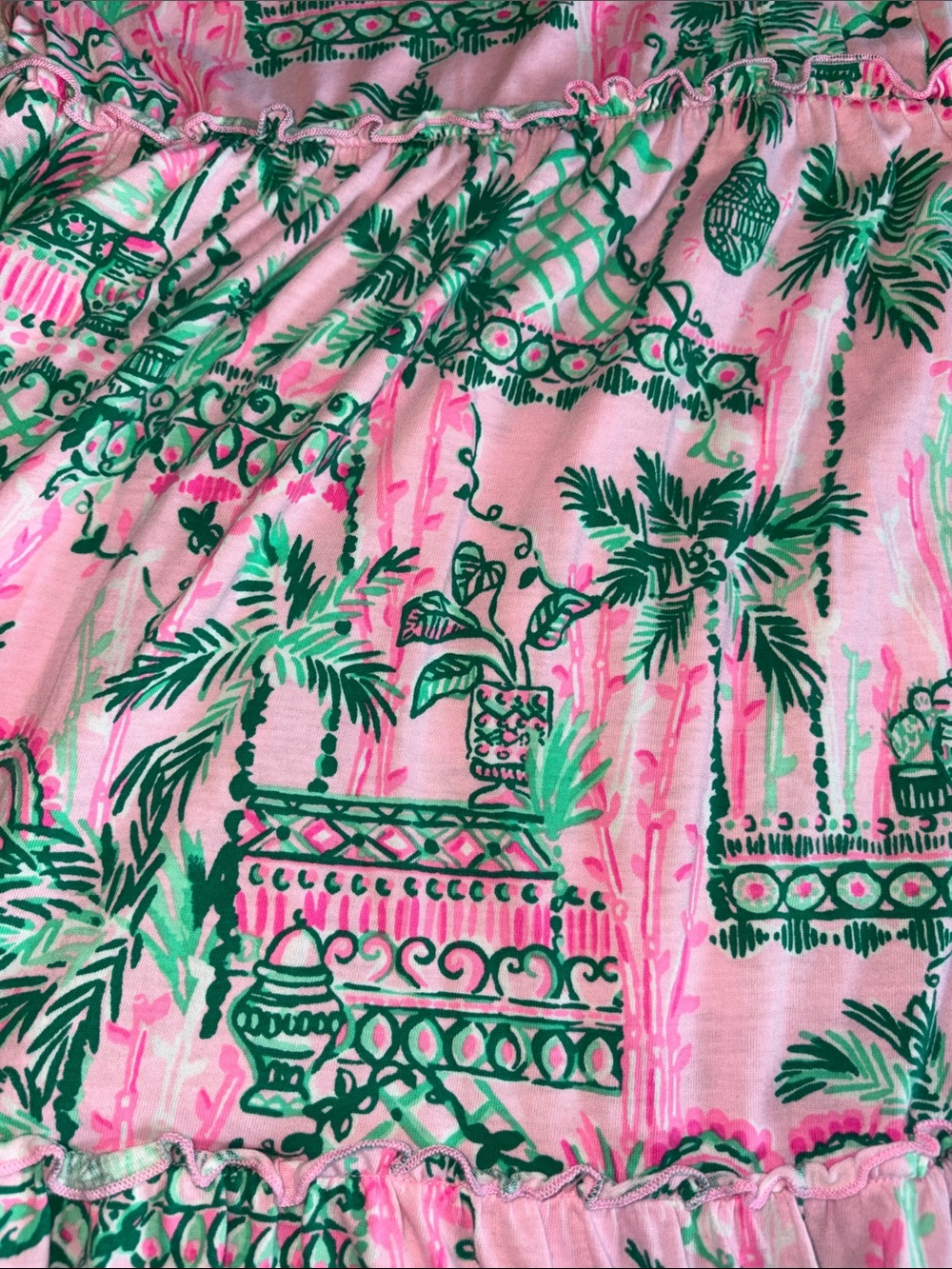 Lilly Pulitzer Lorina “Mandevilla Baby Always Worth It” Swing Dress - Picture 3 of 7